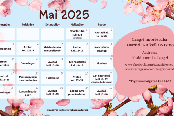 Laagri mai 2025