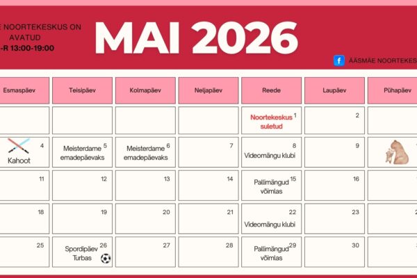 Ääsmäe mai 2026