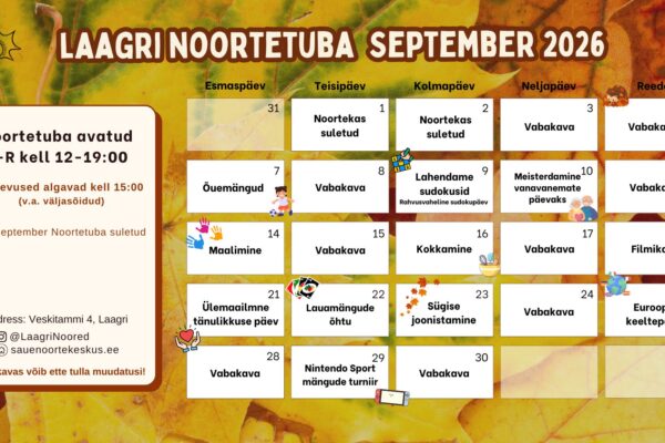 Laagri august 26